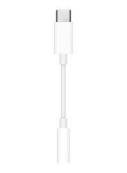 Apple 3.5mm USB Type-C Cable, USB Type-C to Headphone Jack Adapter, White