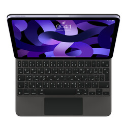 Apple Magic Keyboard for iPad Pro 11 inch (4th generation) and iPad Air (5th generation) Arabic, Black