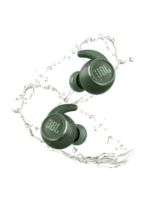 JBL Reflect Mini NC Wireless In-Ear Noise Cancelling Headphones with Mic, Green
