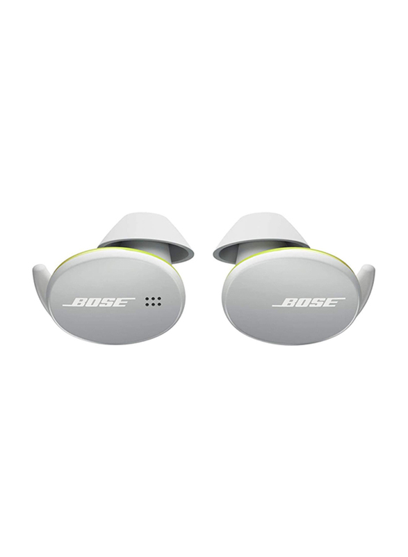 Bose Sports Wireless In-Ear Earbuds with Mic, Glacier White