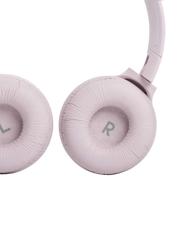 JBL Tune 510BT Wireless On-Ear Headphones, Pink