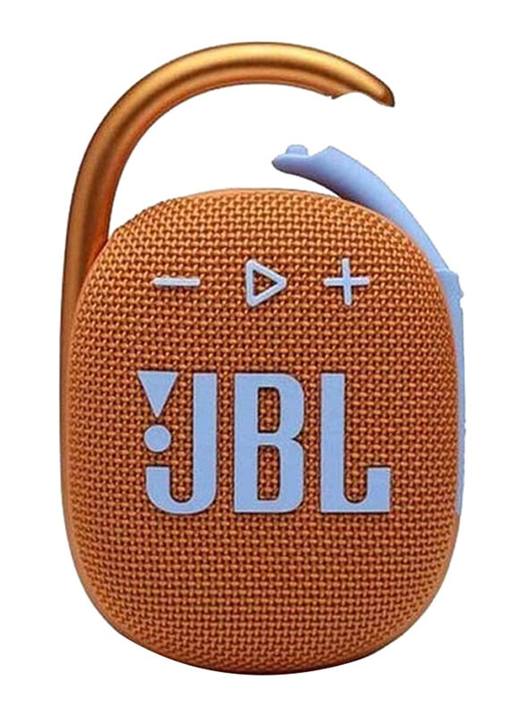 

JBL Clip 4 Portable Bluetooth Speaker, Orange