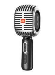 JBL KMC 600 Wireless Micro Karaoke Microphone Speaker, Silver