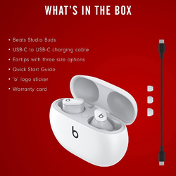 Beats Studio Buds Wireless In-Ear Noise Cancelling Sweat Resistant Earbuds with Mic, Moon Grey