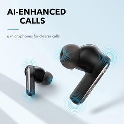 Anker Soundcore Life P3i Hybrid Active Noise Cancelling Bluetooth Earphones 4 Mics Wireless Earbuds AI-Enhanced Calls 10mm Drivers Custom EQ 36H Playtime Fast Charging Bluetooth 5.2, Black