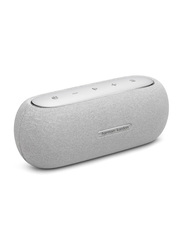 Harman Kardon Luna Elegant Portable Bluetooth Speaker with 12 Hours of Playtime, White