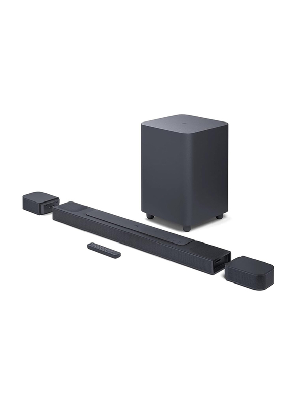 JBL 800 5.1.2 Channel Soundbar with Detachable Speakers, Black