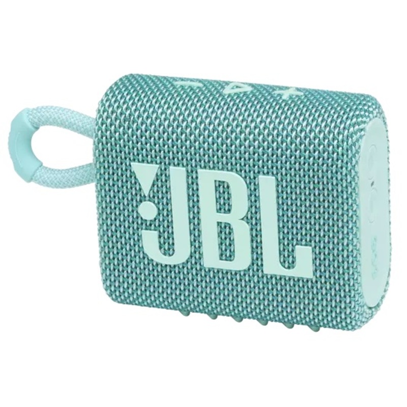 JBL Go 3 IP67 Waterproof Portable Bluetooth Speaker, Teal