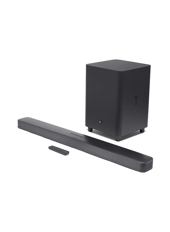 

JBL 5.1 Sound Bar with Subwoofer, Black