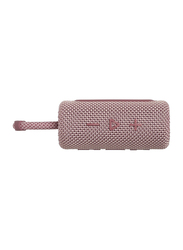 JBL Go 3 IP67 Waterproof Portable Bluetooth Speaker, Pink