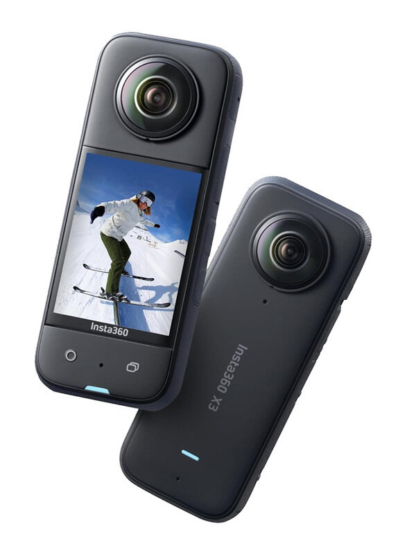 

Insta360 X3 360 Degree Action Camera, 72MP, Black