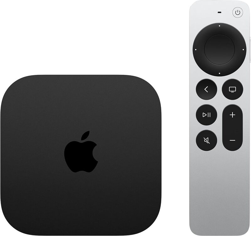 Apple TV 64GB Storage (3rd gen) Streaming 4K with Wi-Fi, Black