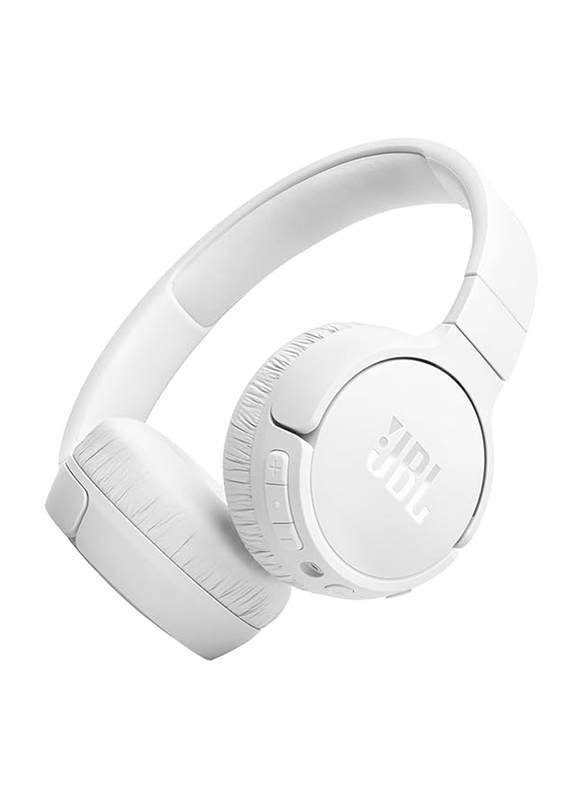 JBL Tune 670NC Wireless Over-Ear Noise Cancelling Headphones, White