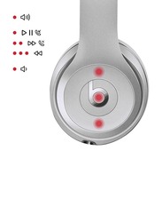 Beats Solo3 Wireless On-Ear Headphones with Mic, Silver