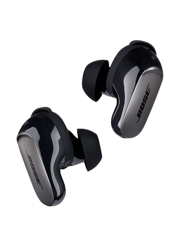 Bose QuietComfort Ultra Wireless In-Ear Noise Cancelling Earbuds, Black