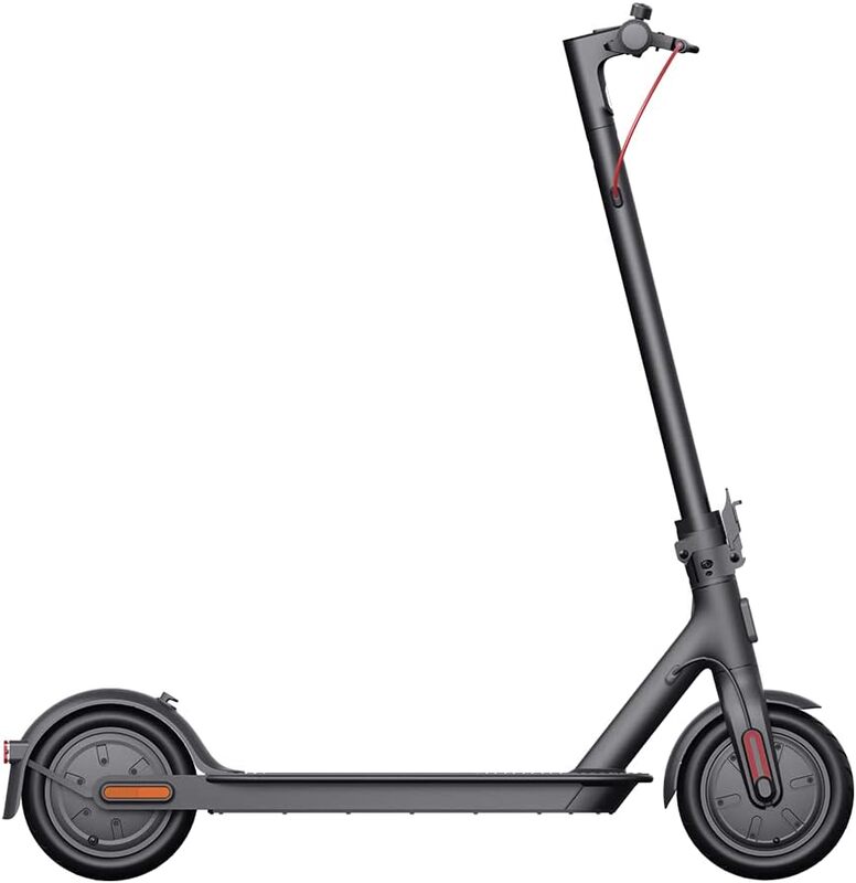 Xiaomi Electric Scooter 4 Pro Black with Dual Braking System up 25 Km/H Maximum Speed  55km Super long range battery life  10 inch self-sealing tires 2023 Model, 1240X1198mm