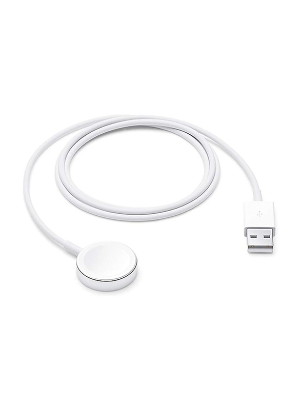 Apple 1-Meter USB-A Magnetic Charging Cable for Apple Watch, White