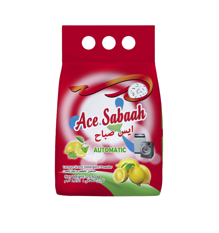 Ace Sabaah Lemon Scent Detergent Powder 2.25kg