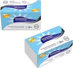 Ace Sabaah Soft Facial Tissues 600 White Sheets X 3 ply, Pack of 30