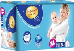 Ace Sabaah Baby Diaper, Extra Large Size, Junior 12-25kg, Pack of 24 pcs