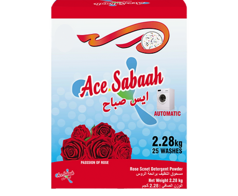 

Ace Sabaah Rose Scent Detergent Powder 2.28kg