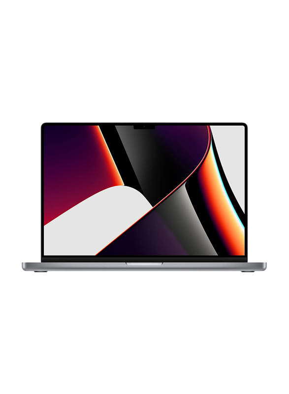 Apple MacBook Pro Laptop, 16'' Liquid Retina XDR Display, Apple M1 Pro Chip, 10-Core CPU, 1TB SSD, 16GB RAM, Apple 16-Core GPU, 16-Core Neural Engine, US Eng KB, macOS Ventura, MK193, Space Grey