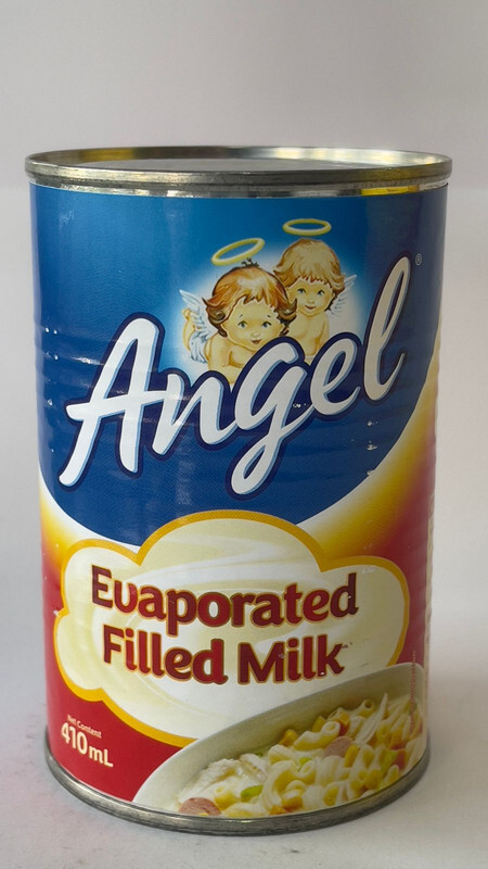 Angel euaporated filled milk 410 ml