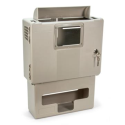 Sharps Container Locking Cabinet with Gloves Holder