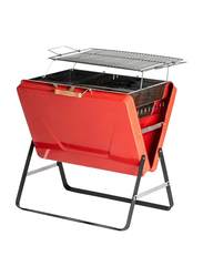 Kenluck Festival Portable Barbeque Grill, Lucky Gloss Red