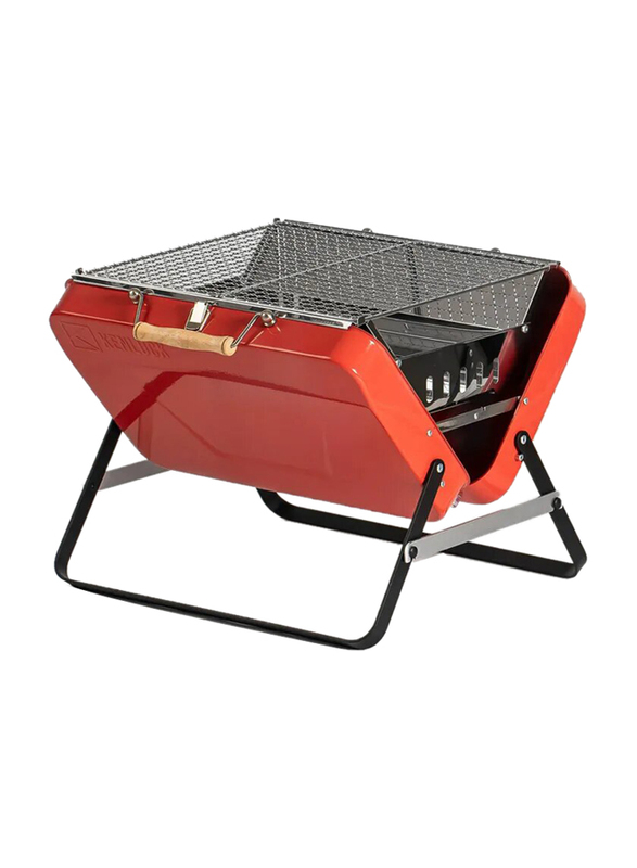 Kenluck Celebration Portable Barbeque Grill, Lucky Gloss Red