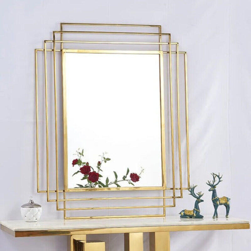 

E.V.A. Home Decor Orpington Wall Mirror, Gold