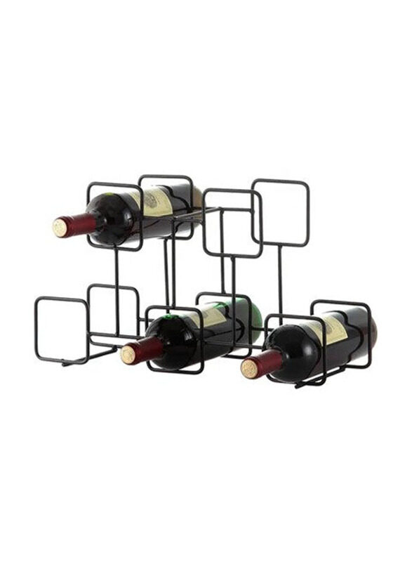 

E.V.A. Home Decor Sumi Ink Wine Rack, Black