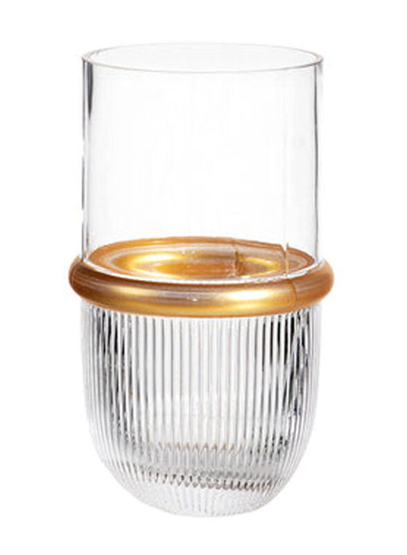 

E.V.A. Home Decor Outback Glass Vase, 12cm, Clear