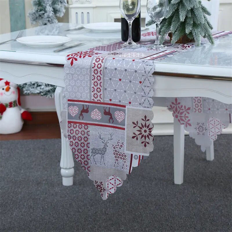 

E.V.A. Home Decor Check Christmas Table Runners, Multicolour