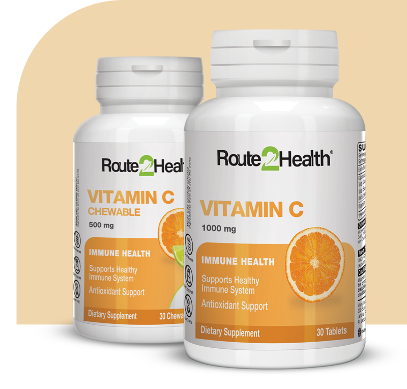 

Route2Health's Vitamin C 1000mg Tablet