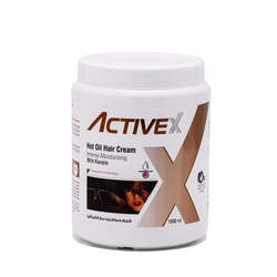 ActiveX Hot Oil Hair Cream for Women Instense Moisturizing with Keratin, for all types of hair 1000ml