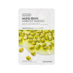 The Face Shop Real Nature Mung Bean Face Mask, 20g