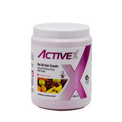 ActiveX Hot Oil Hair Cream for Women Instense Moisturizing with Fruits, for all types of hair 1000ml