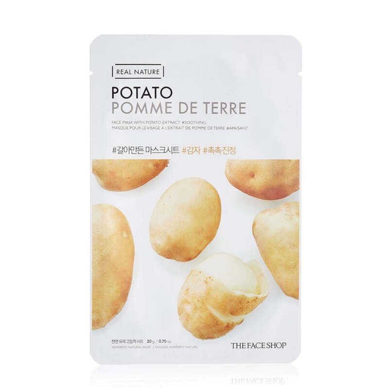 The Face Shop Real Nature Potato Face Mask, 20g