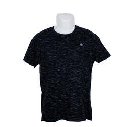Aeropostale Black Crest Space Dye Shirt, M, Black