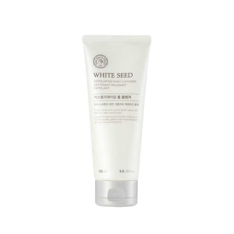 The Face Shop White Seed Exfoliating Cleansing Foam, 150ml