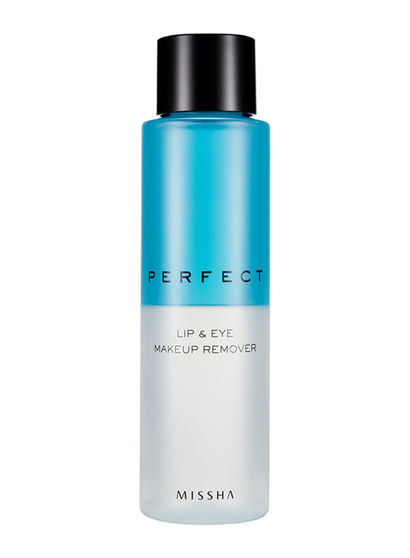 Missha Perfect Lip & Eye Makeup Remover, 155ml, Clear