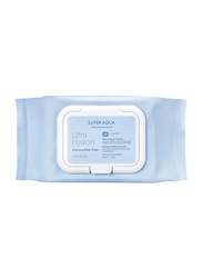 Missha Super Aqua Ultra Hyalron Cleansing Water Wipes, 30 Wipes