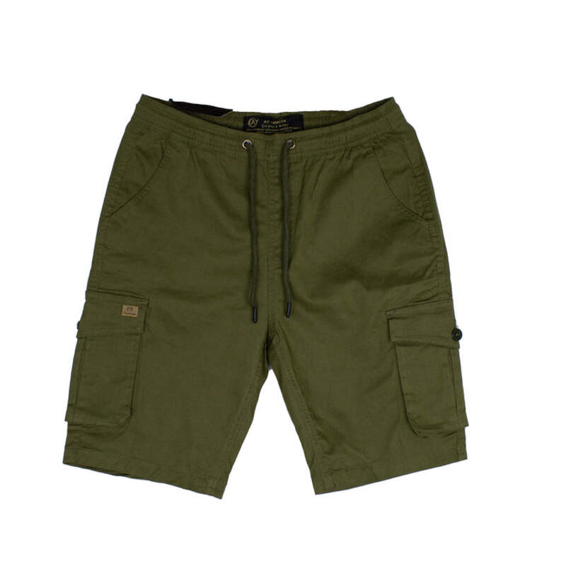 AY Fashion Mens Shortpants, Size 34, Army Green