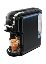 Hibrew H2B 5 Adapters Hot & Cold Brew Coffee Machine with Free Tray Capsules Holder, Black