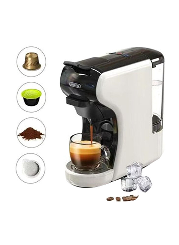 

Hibrew H1A 5-in-1 Espresso Multicapsules Machine, White