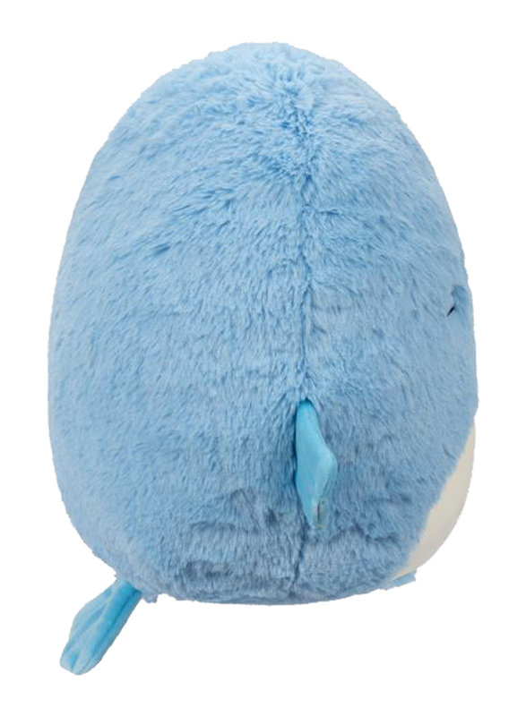 Squishmallows 12-inch Harvey Walrus Fuzzamallow Toy, Blue