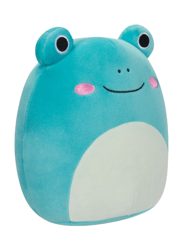 Squishmallows 7.5-inch Robert Frog, Aqua