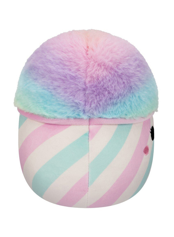 Squishmallows 12-inch Bevin The Cotton Candy Toy, Pink/Blue