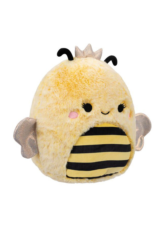 

Squishmallows 12-inch Sunny Bee Fuzzamallow Toy, Yellow/Black